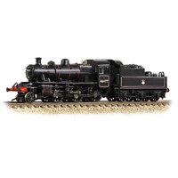 Bachmann N LMS Ivatt 2MT 46477 BR Lined Black (Early Emblem)
