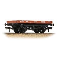 Bachmann OO 1 Plank 'Lowfit' Wagon BR Bauxite (Early)
