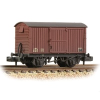 Bachmann N LNER 12T Ventilated Van Corrugated Steel Ends BR Bauxite (Late) [W]