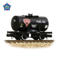 Bachmann N 14T Anchor-Mounted Tank Wagon 'Fina' Black