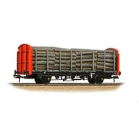 Bachmann OO BR OTA Timber Wagon BR Railfreight Red [WL]