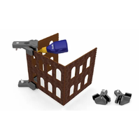 Bachmann HO Right Angle Hold & Glue Set (2pcs)