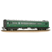 Bachmann OO SE&CR 60ft Birdcage Brake Third Lavatory SR Malachite Green