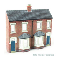 Bachmann N Low Relief Front Terraced Houses 
