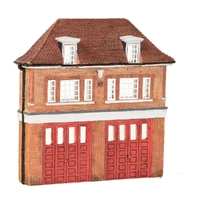 Bachmann Scenecraft N Low Relief Fire Station