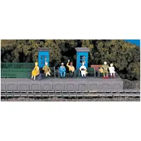 Bachmann HO Sitting Passengers Figures (7 pcs)