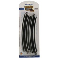 Bachmann HO EZ Track 18 Radius Curve Black Bed BAC-44401