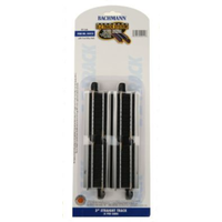Bachmann HO EZ Track 3in Straight Steel 4pkt BAC-44412