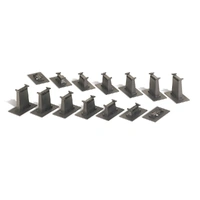Bachmann HO/OO Ezitrack Graduated Pier Set (14pcs)