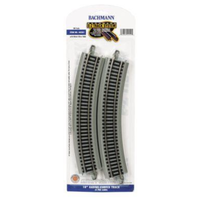 Bachmann HO EZ-Track 18 Radius Curve 4pkt BAC-44501
