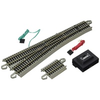 Bachmann HO EZ #6 Remote Crossover Turnout - Left