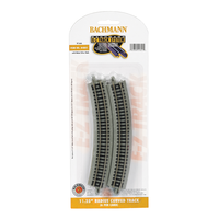 Bachmann N 11.25 Radius Curve E-Z Track (6) BAC-44801
