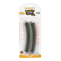 Bachmann N 11.25 Radius Curve E-Z Track (6) BAC-44801