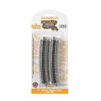 Bachmann N 19 Radius Curves E-Z Track (6) BAC-44804