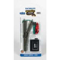 Bachmann N Right Hand Remote Turnout E-Z Track (1) BAC-44862