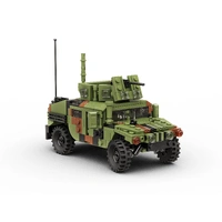 Build Army Humvee M1151 Armament Carrier Vehicle Model Brick Kit