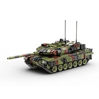 Build Army Leopard 2a6 German Main Battle Tank Model Brick Kit
