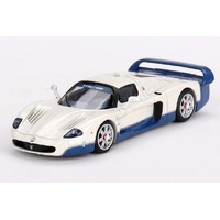 BBR 1/64 Maserati MC12 Stradale White Diecast Car