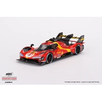 BBR 1/43 Ferrari 499P Team AF Corse 2023 No.51 WEC 6 Hr of Spa 3rd Place Diecast Model Car