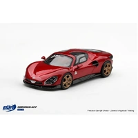 BBR 1/64 Alfa Romeo 33 Stradale Rosso Villa d'Este Diecast Model Car