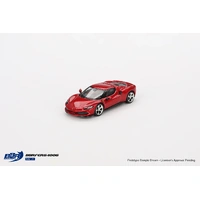 BBR 1/64 Ferrari 296 GTB Rosso Imola Diecast Model Car