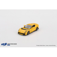 BBR 1/64 Ferrari 812 Competitizone Giallo Modena Diecast Model Car