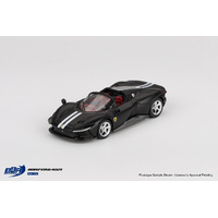 BBR 1/64 Ferrari Daytona SP3 Matt Black Diecast Model Car