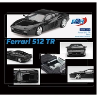 bbr 1/64 Ferrari 512 TR Nero Diecast Model Car