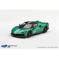 BBR 1/64 Ferrari 296 Speciale Verde Nürburgring Diecast Model Car