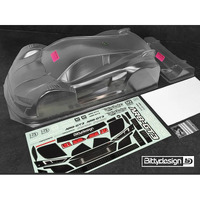 BITTYDESIGN AR8-GT3 1/8 GT Clear Body 325mm