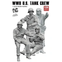 Border Model 1/35 WW II U.S. Tank Crew Plastic Model Kit