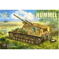 Border Model 1/35 15cm s.FH 18/1 Hummel Sd. Kfz. 165 Early Production Plastic Model Kit