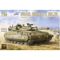 Border Model 1/35 Israel Merkava MK.2D w/Full Interior and Working Traccks Plastic Model Kit