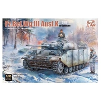 Border Model 1/35 Pz.Bef.Wg.III Ausf.K 2in1 w/Schürzen Plastic Model Kit