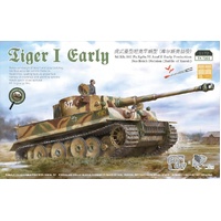 Border Model 1/72 Tiger I Early Sd.Kfz.181 Pz.Kpfw.VI Ausf.E Early Production Das Reich Division Plastic Model Kit
