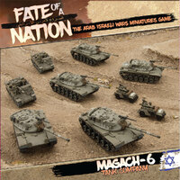 Flames of War 1/100 Israeli Magach-6 Tank Company (Army Deal) AISAB1