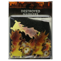 Flames of War: Destroyed Markers