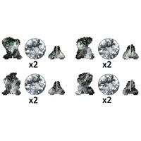Flames of War: Smoke Bombardment Markers