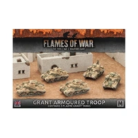 Flames of War: British: Grant Armoured Troop (Plastic)