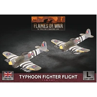 Flames of War: British: Typhoon Fighter-Bomber Flight (x2 Plastic)