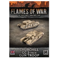 Flames of War: British: Churchill 3" Gun Carrier (x2)