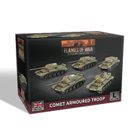 Flames of War British Comet Armoured Squadron
