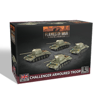Flames of War British Challenger Armoured Troop