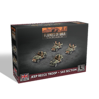 Flames of War British Airborne SAS Jeeps