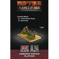 Flames of War: British: Airborne Mortar Platoon (x6 Plastic)