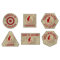 Flames of War: Desert Rats Tokens (x20)