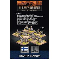 Flames of War: Finnish: Infantry Platoon (x46 Figs)