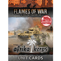 Flames of War Afrika Korps Unit Cards (Ltd Run) FW242U