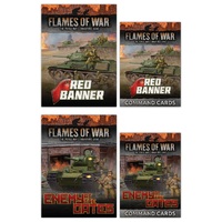 Flames of War: Soviet Eastern Front Unit & Command Cards (174 Cards)