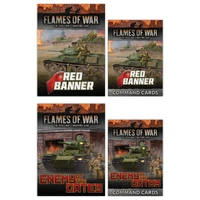 Flames of War: Soviet Eastern Front Unit & Command Cards (174 Cards)